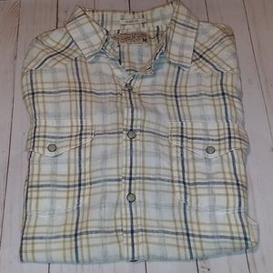 Lucky Brand short sleeve button down shirt